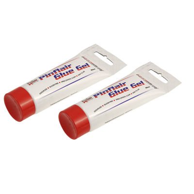 2 x Pinflair Glue Gel Tubes Non Toxic 80ml for Decoupage etc by Pinflair