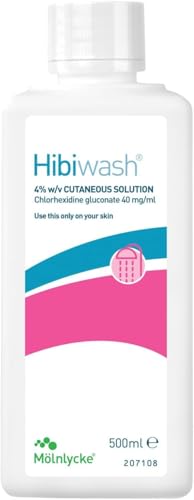 Hibiwash MAT2727 Antimicrobial Skin Cleanser Bottle, 500 mL