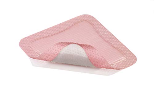 Smith & Nephew 99XX0367 Allevyn Gentle Border Dressing, 7.5cm x 7.5cm, Pack of 10