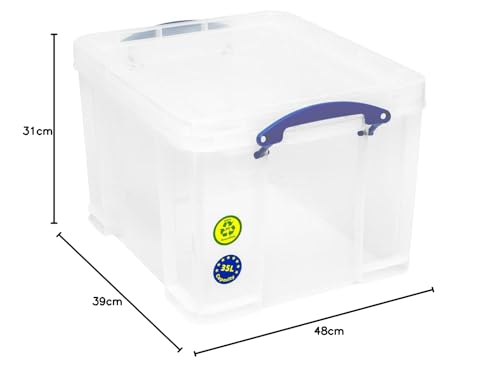 35L Plastic Storage Clear