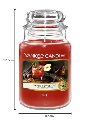 Candle Classic Large Jar - Apple & Sweet Fig