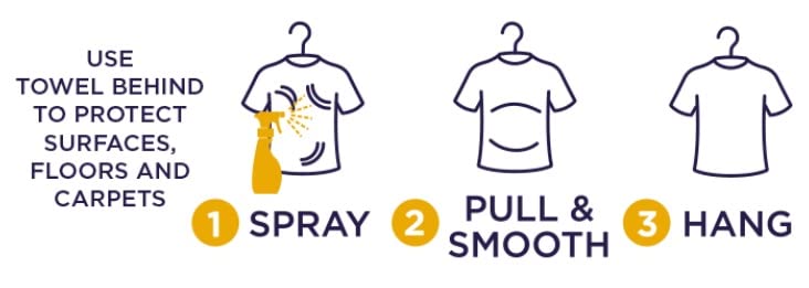 Lenor Crease Releaser Spray, Removes Creases in Fabric, Summer Breeze Scent, 2Pk, 2 x 500ml