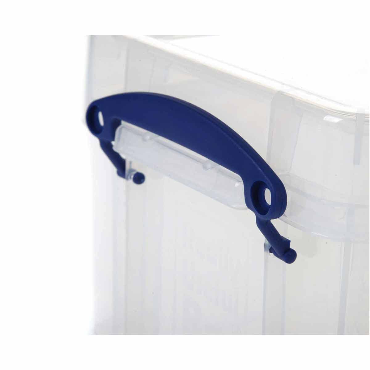Products Ltd 3 Liter Storage Box Plastic, Clear Lightweight 6 Pack