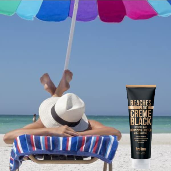Pro Tan Beaches and Creme Ultra Rich Black Bronzing Butter with Carrot Oil (250ml)