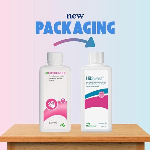 Hibiwash MAT2727 Antimicrobial Skin Cleanser Bottle, 500 mL