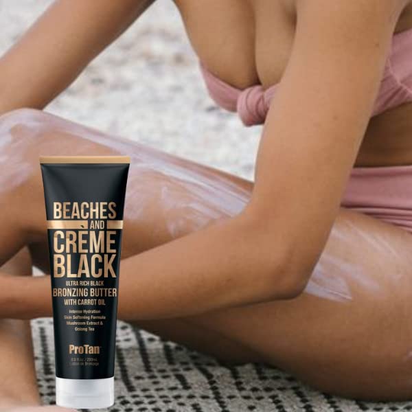 Pro Tan Beaches and Creme Ultra Rich Black Bronzing Butter with Carrot Oil (250ml)