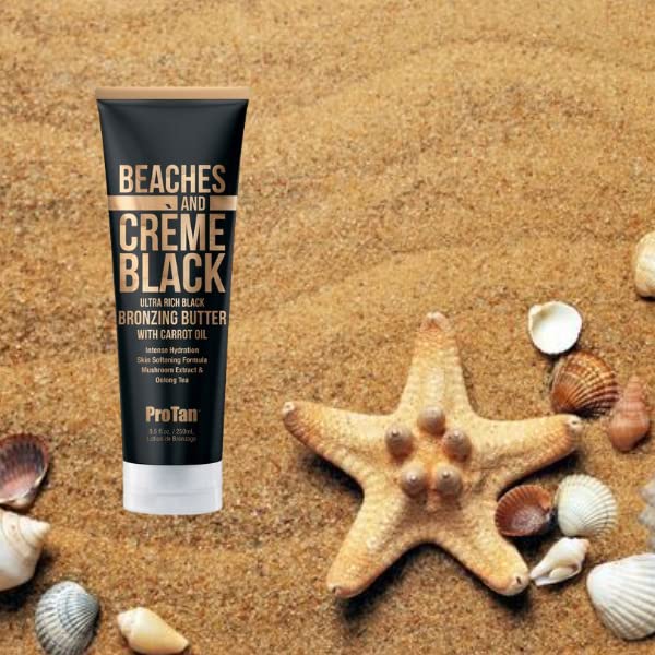 Pro Tan Beaches and Creme Ultra Rich Black Bronzing Butter with Carrot Oil (250ml)
