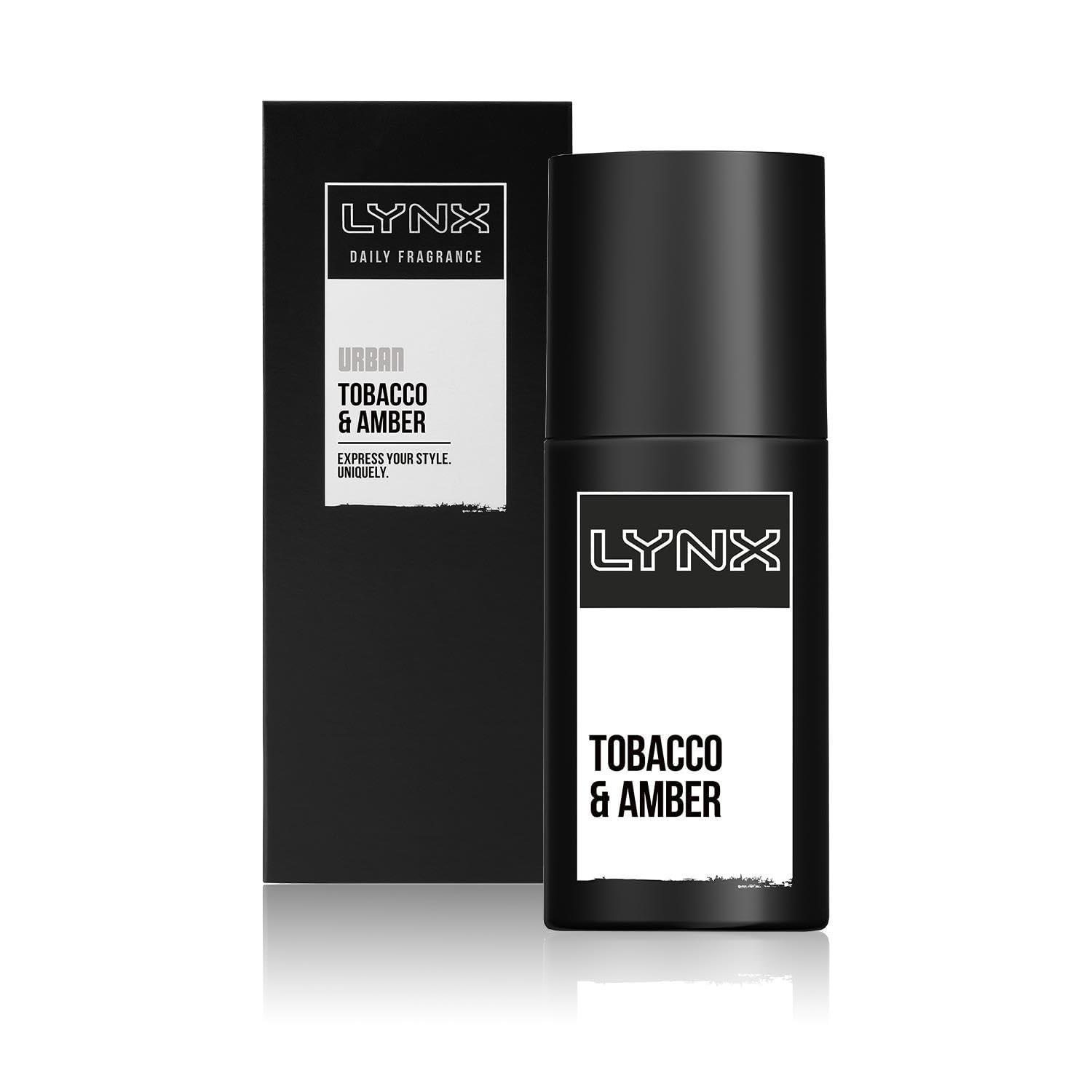 Lynx Urban Daily Fragrance Precision Pump Body Spray with Tobacco & Amber Fragrance 3 Pack of 100ml