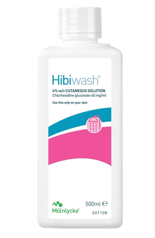 Hibiwash MAT2727 Antimicrobial Skin Cleanser Bottle, 500 mL