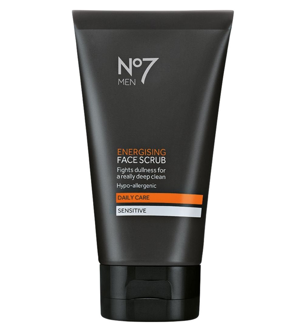 (2 PACK) No7 Men Energising Face Wash x 150ml & No7 Men Energising Face Scrub x 150ml