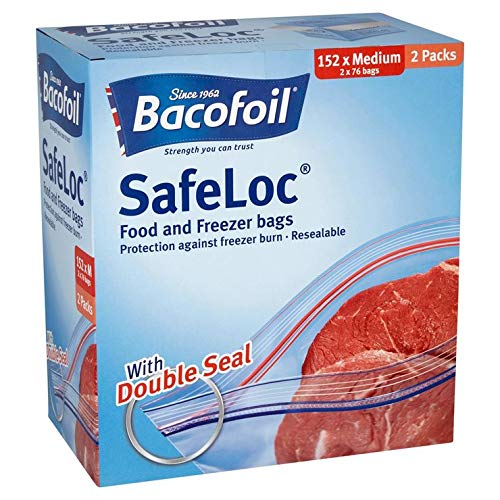 BacoFoil M264219C Safeloc Medium, 152 Count