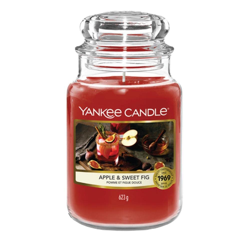 Candle Classic Large Jar - Apple & Sweet Fig