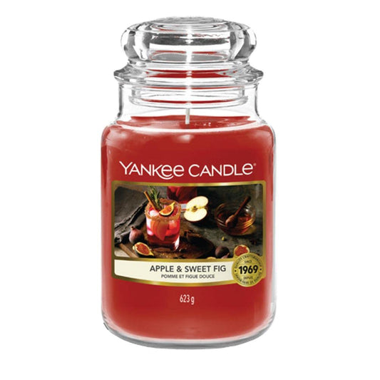 Candle Classic Large Jar - Apple & Sweet Fig