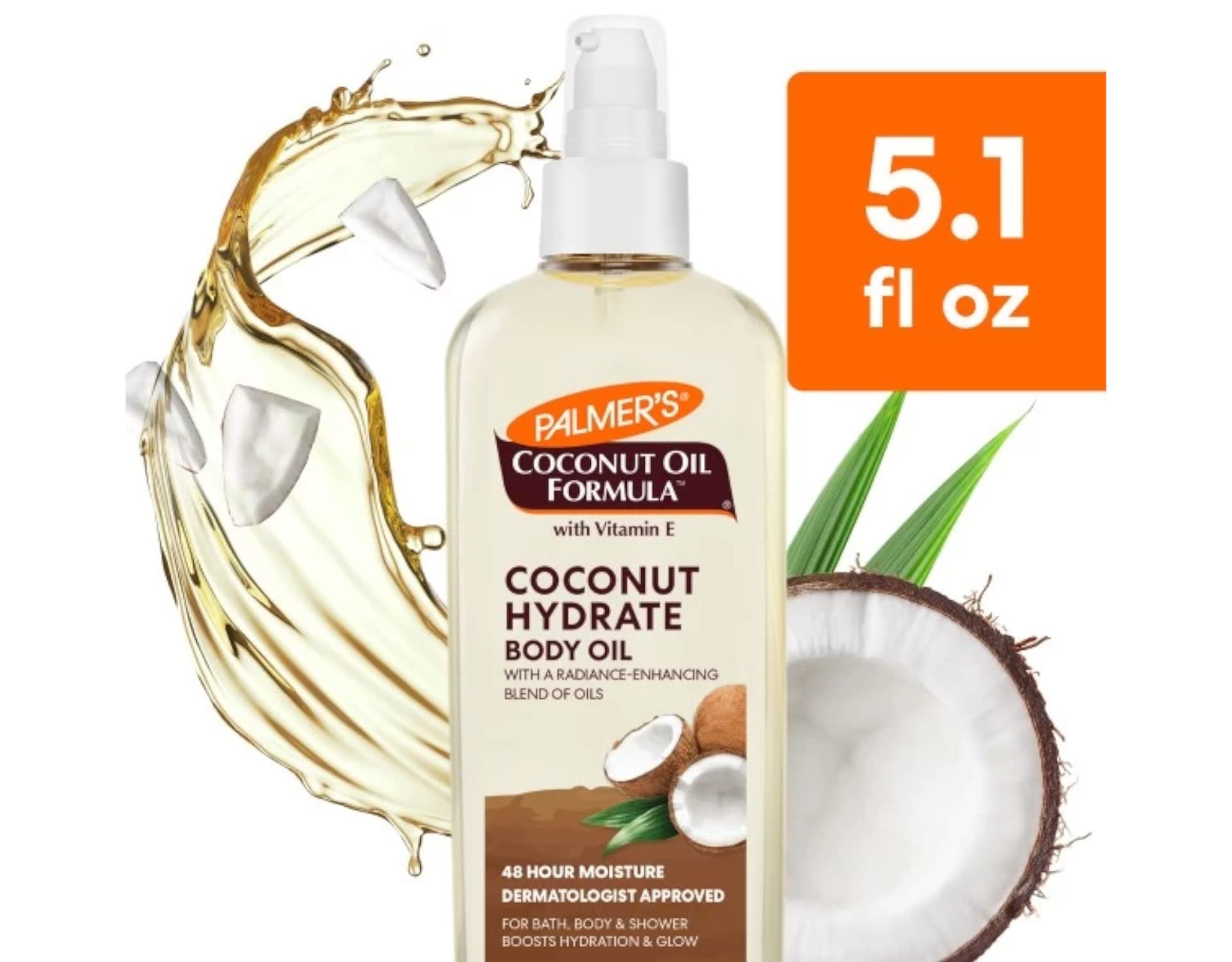 Palmer's Coconut Oil Formula Body Oil, 5.1 oz - 2pc by Palmer's