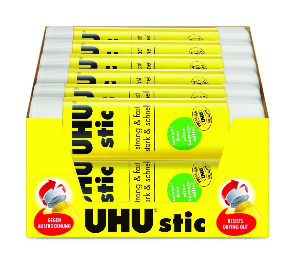 UHU Stic Glue Stick 40g (Pack of 12) 45621