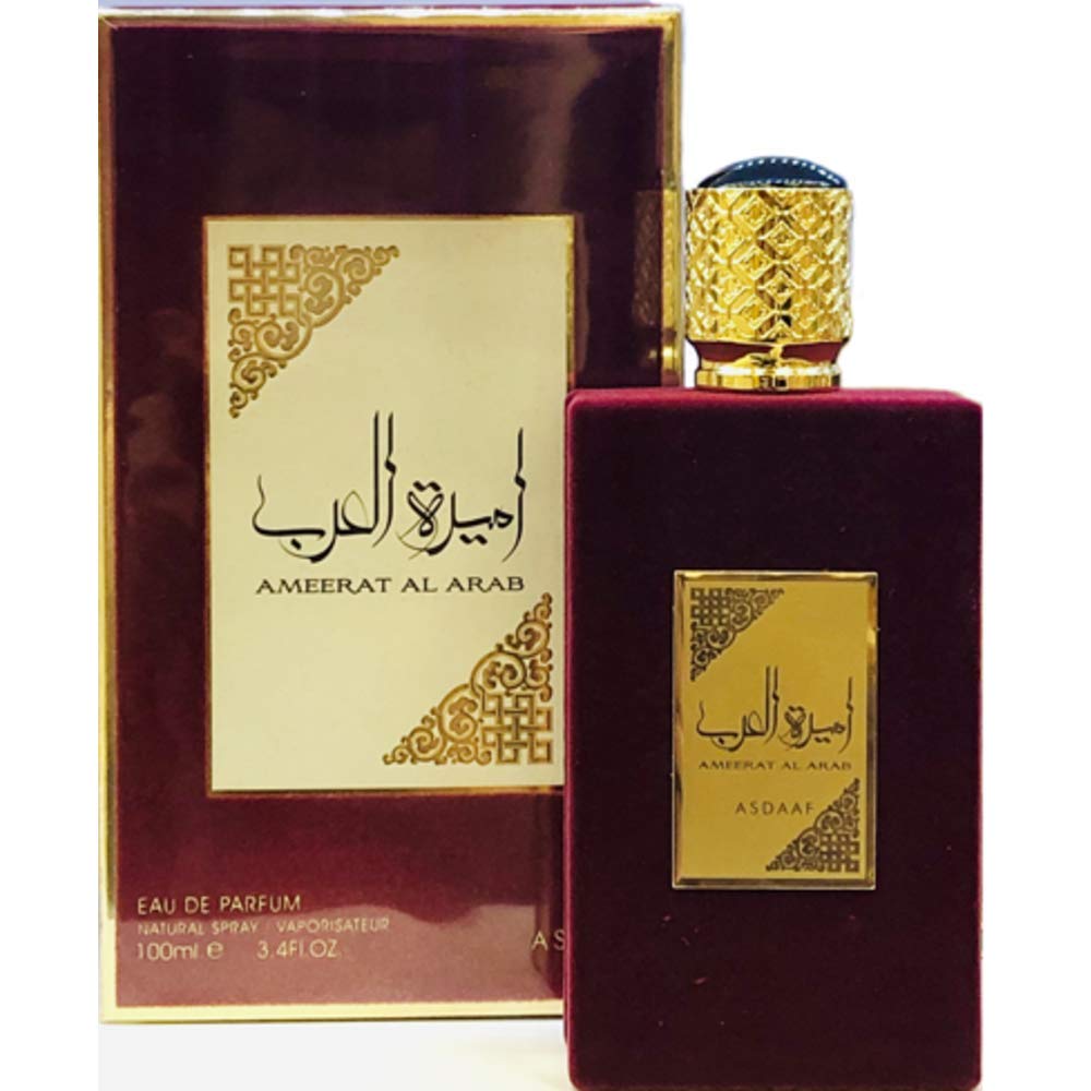 Perfume AMEERAT AL ARAB 100 ml Women Eau de Parfum Arabic Oudh Oriental Perfume Girl Attar Musk NOTES: Citrons, Fleur, Fruit, Musc, Vétiver
