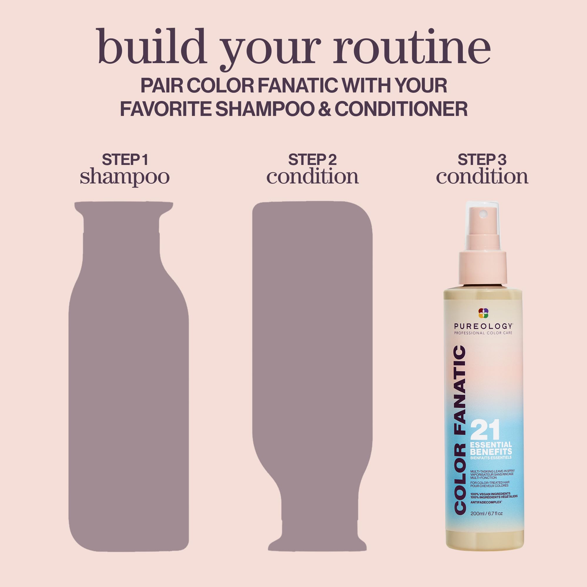 pureology Colour Fanatic Multi-Tasking Leave-in Spray