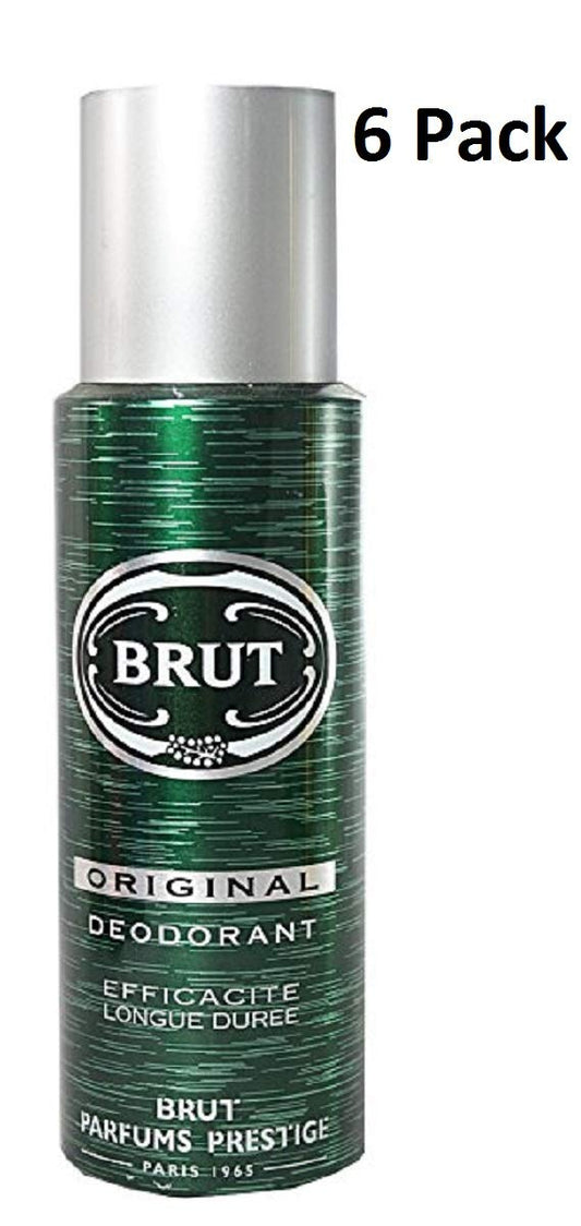 Brut Deodorant Spray Original 6pk 200ML