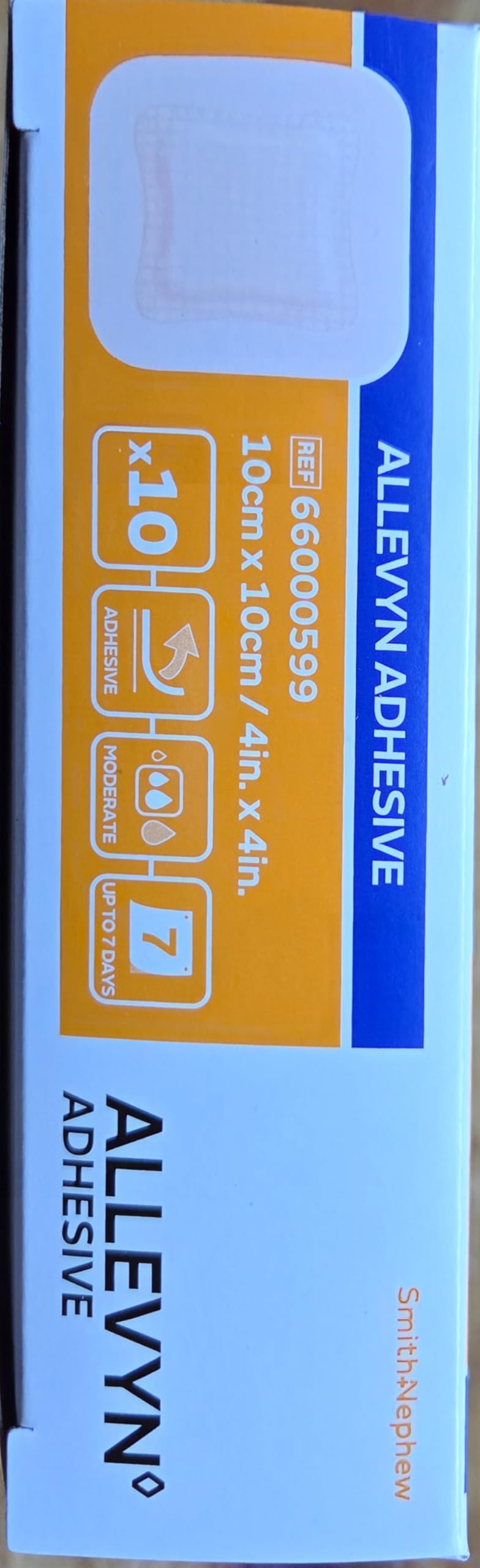 Allevyn Adhesive Dressing 10cm x 10cm (x10)