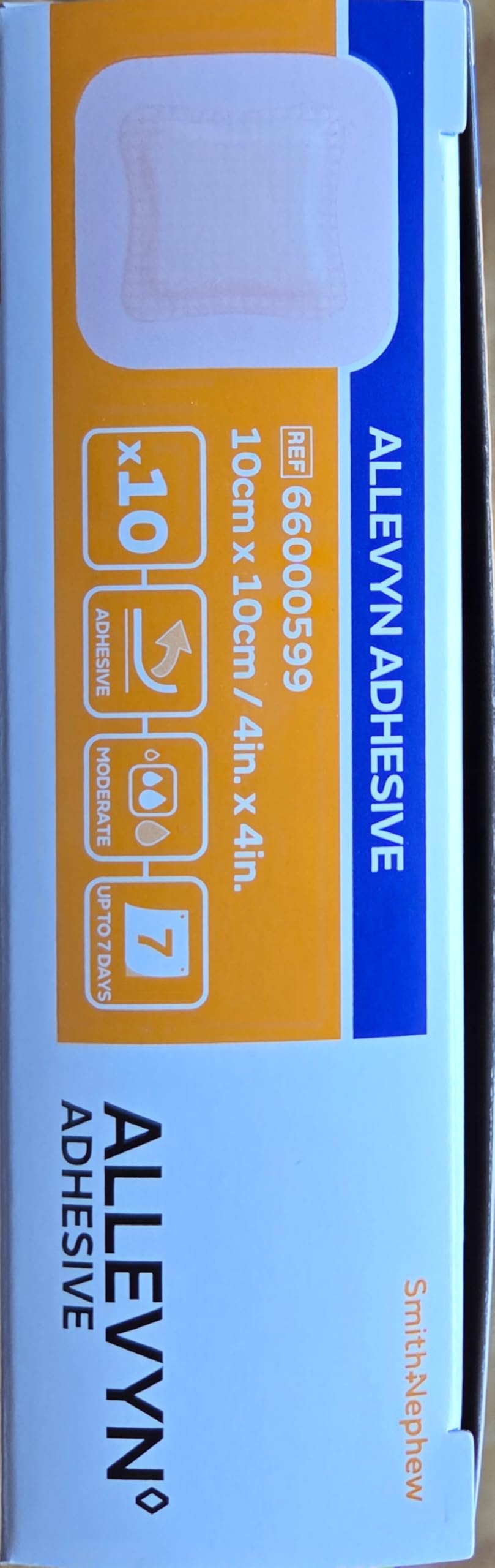 Allevyn Adhesive Dressing 10cm x 10cm (x10)