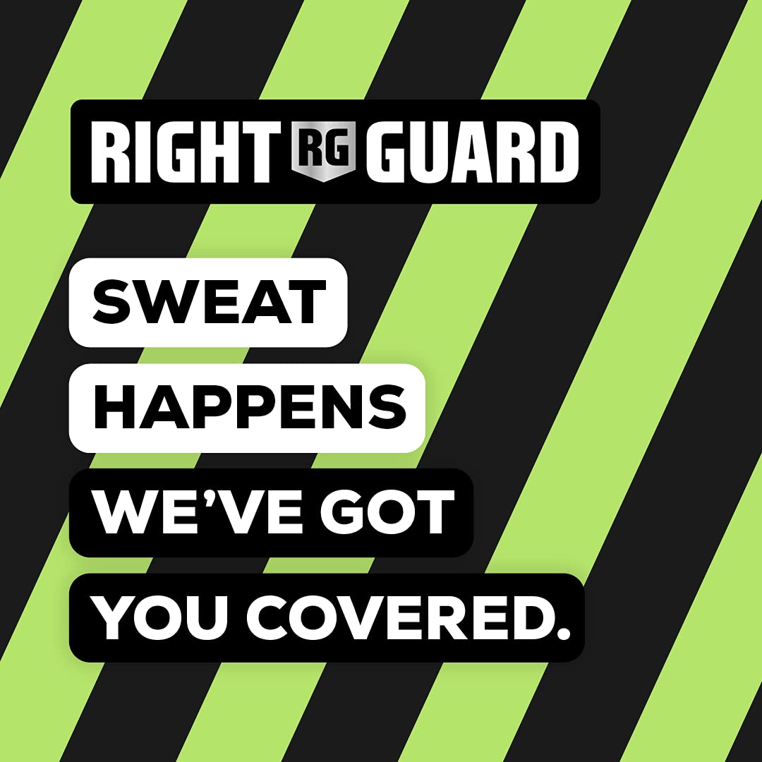 Right Guard Mens Deodorant, Xtreme Fresh 72H High-Performance Anti-Perspirant Spray, Multipack 6 x 150 ml