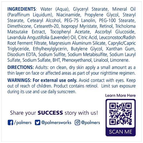 PALMERS SKIN SUCCESS FADE CREAM 75G NIGHT