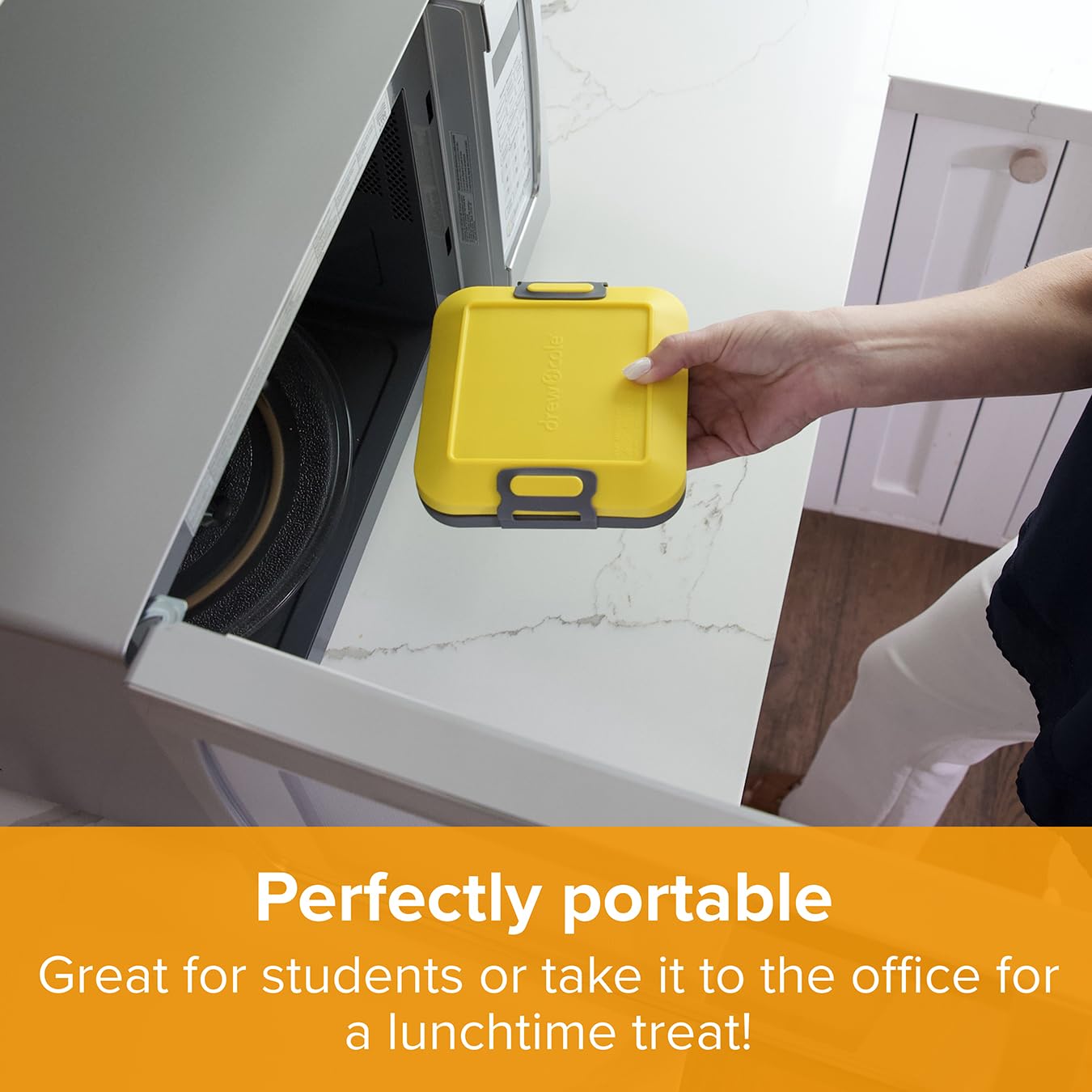 Clever Microwave Toastie Maker with Thermawave Grill Plates - Extra Crispy Toasties & Panini Maker - Thick Metal Non-Stick Plates for Crunchy Sandwiches - No Soggy Results - Compact & Dishwasher Safe