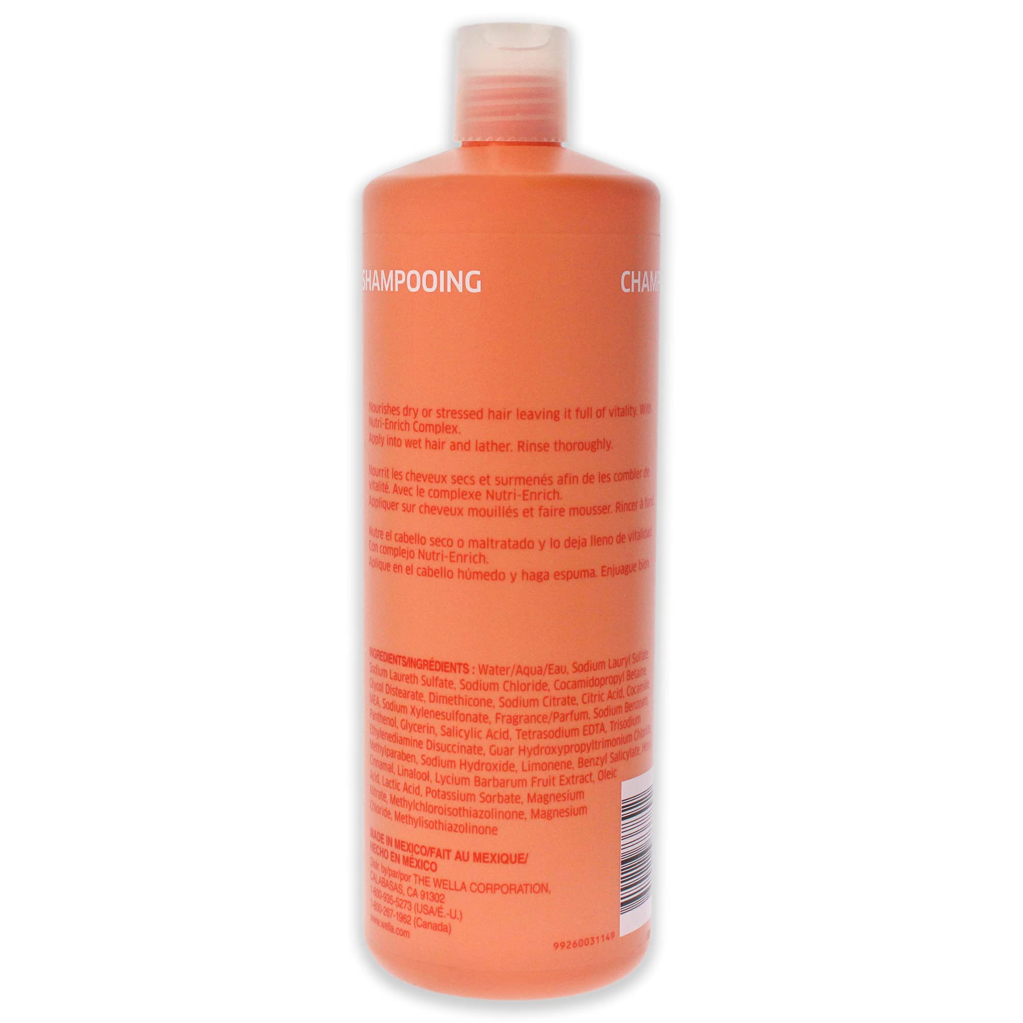 Wella Invigo Nutri-Enrich Deep Nourishing Shampoo 1000ml