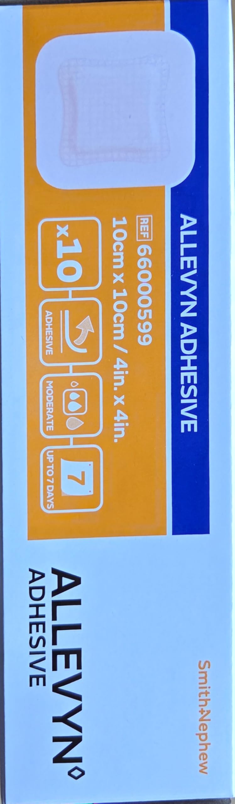 Allevyn Adhesive Dressing 10cm x 10cm (x10)