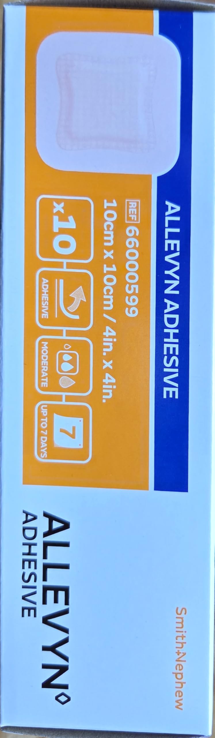 Allevyn Adhesive Dressing 10cm x 10cm (x10)