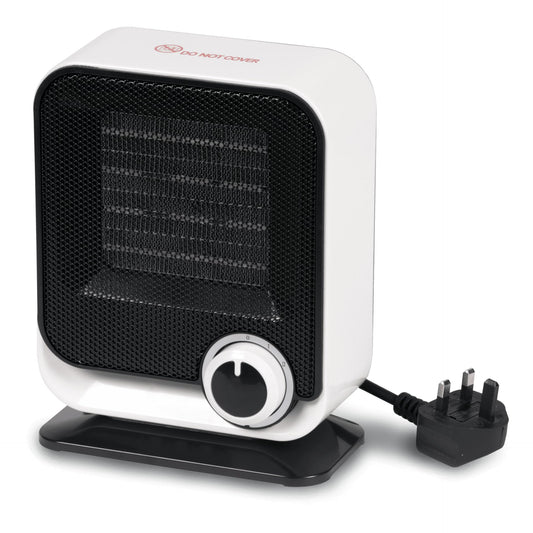 Kampa Diddy Fan Heater – Portable Electric Heater with 2 Heat Settings (750W/1500W), Instant Fan-Forced Heat, Tip-Over & Overheat Protection – Ideal for Camping, Caravans, Garages & Home Use