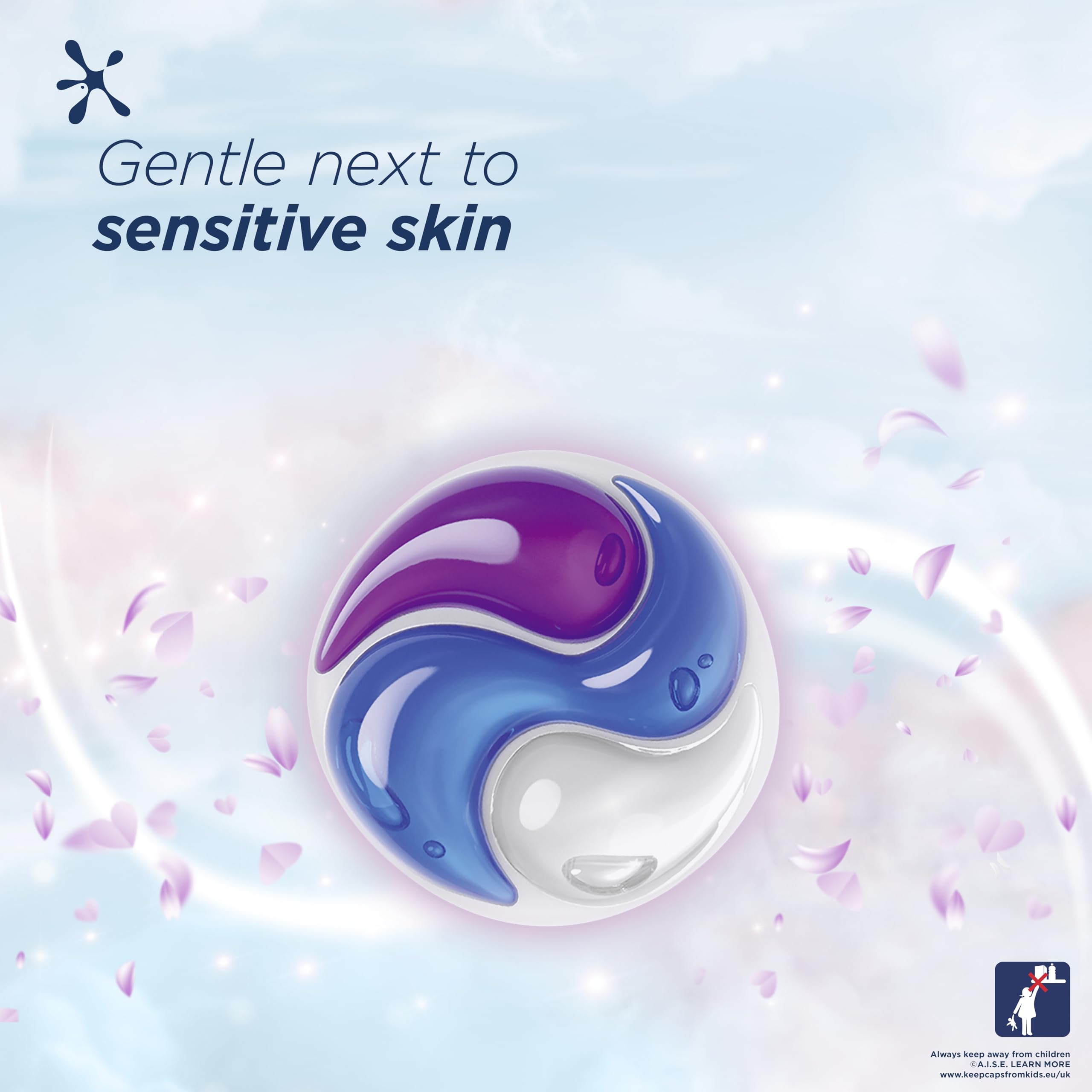 Persil Molly Mae x Pure Heaven Scent Non Bio Washing Capsules our best delicate fragrance laundry capsules gentle next to sensitive skin 99 washes (3x 33)