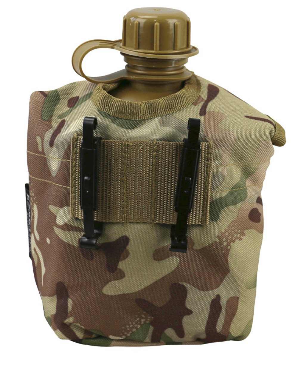 VORAGA Zip Zap Zooom Kombat Army Combat Military Water Bottle BTP US GI British Camo Waist Belt Pouch Clip