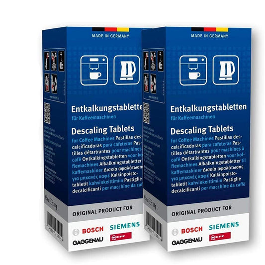 12 Descaling Tablets for Coffee Machines for Bosch, Neff, Gaggenau, No.: 310967