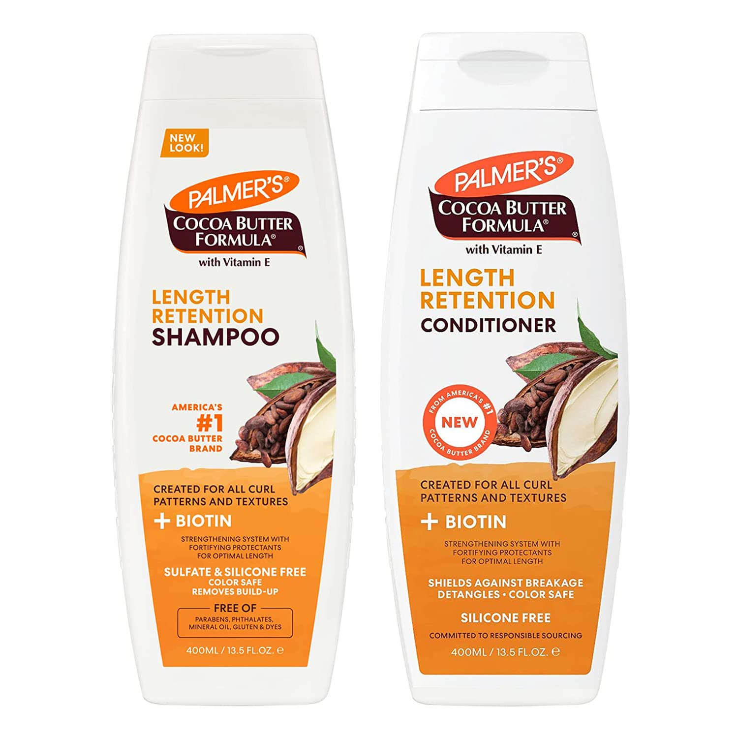 Palmer's/Length Retention - Cocoa Butter Formula/Shampoo & Conditioner/Deal (Pack of 1)