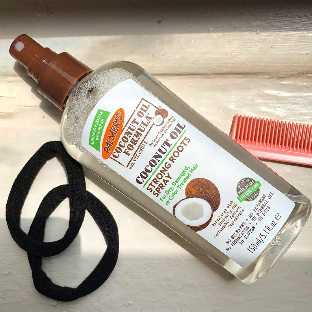 Palmer's, Palmers Coconut Oil Strong Roots Spray by for Unisex 5.1 oz, 150 ml, (Pack of 2)