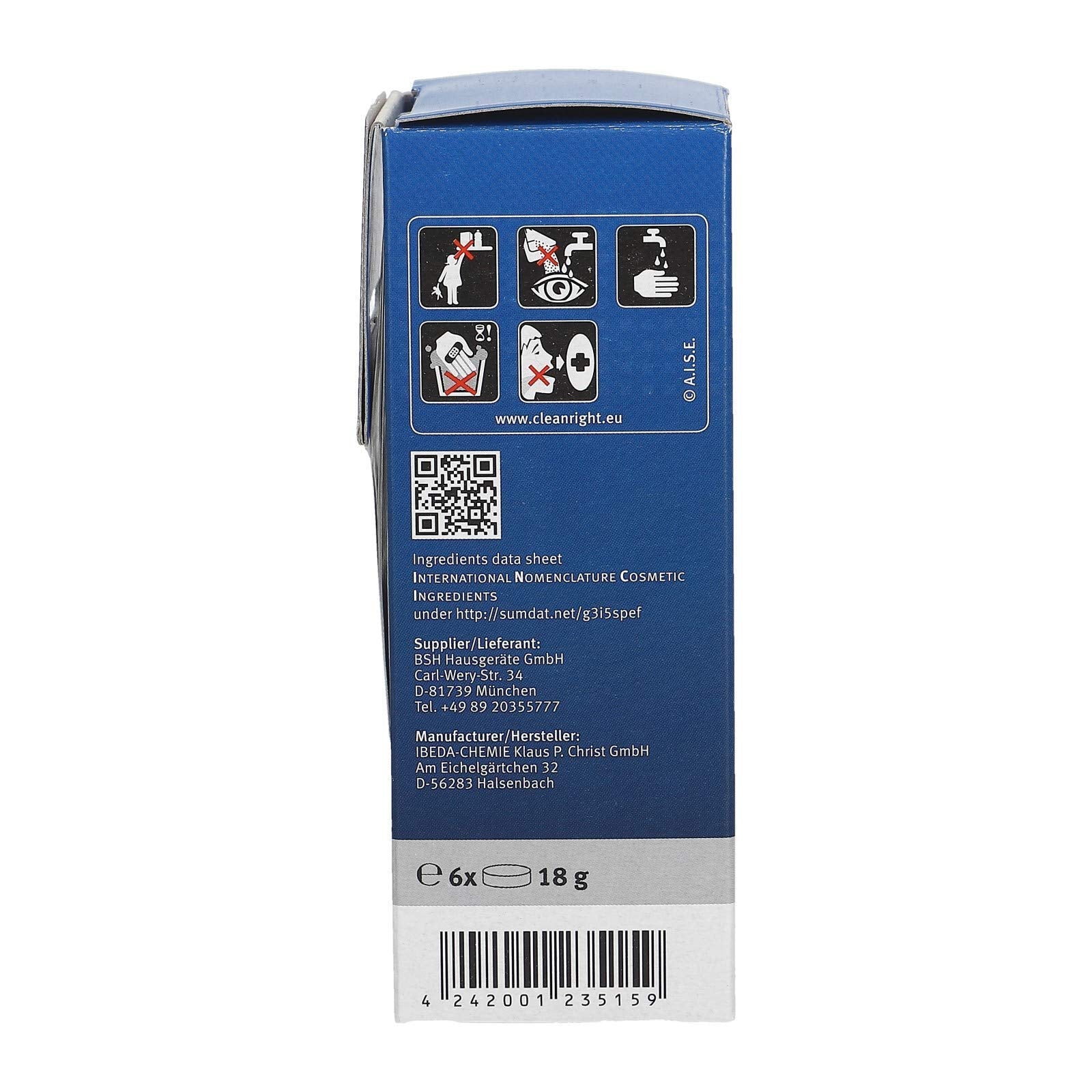 12 Descaling Tablets for Coffee Machines for Bosch, Neff, Gaggenau, No.: 310967