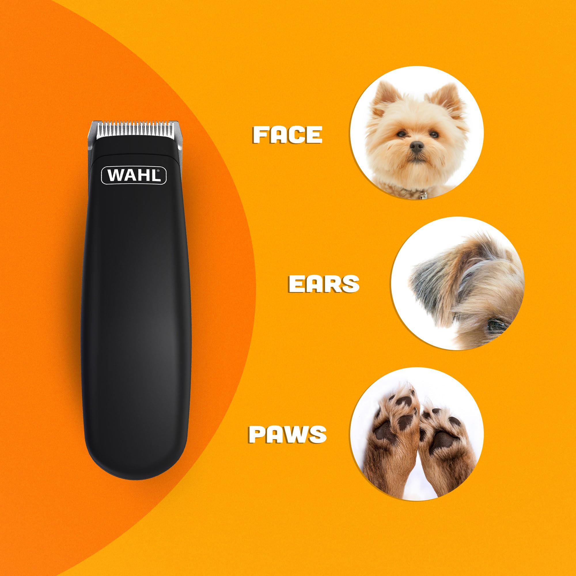 Pocket Pro Hair Trimmers, Small Trimmer for Pets, Animal Trimming, Pet Grooming Set, Dog Grooming Kit, Trim and Tidy Up Smaller Areas, Cordless Trimmers, Battery Powered