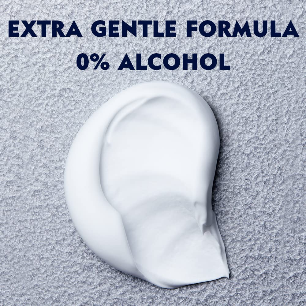 NIVEA MEN Sensitive Shaving Foam Pack of 6 (6 x 200ml) Sensitive Skin Shaving Foam, Shave Gel for Men, Shaving Gel for Irritated & Dry Skin with Witch Hazel