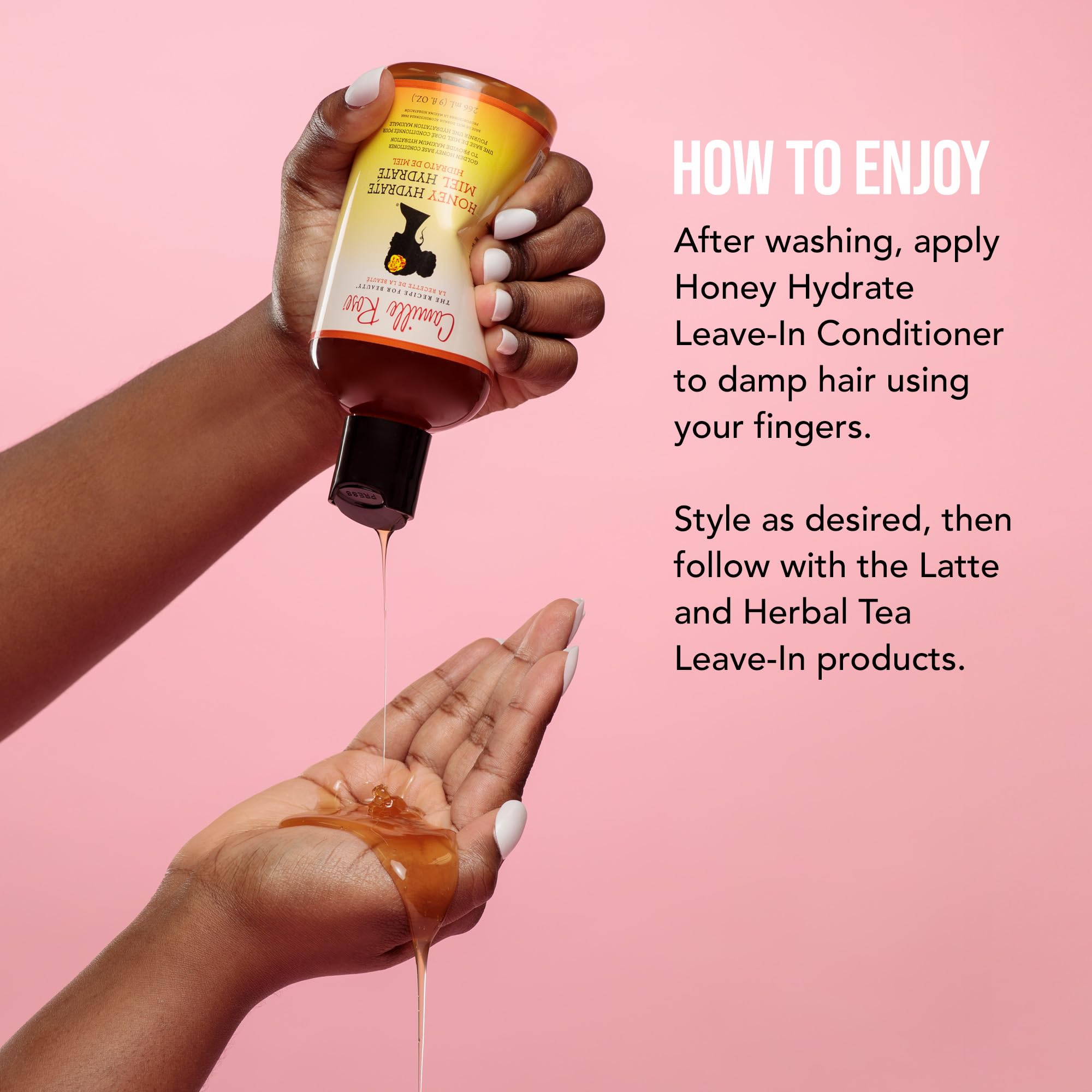 Camille Rose Naturals Honey Hydrate 9 Oz Leave-In Conditioner