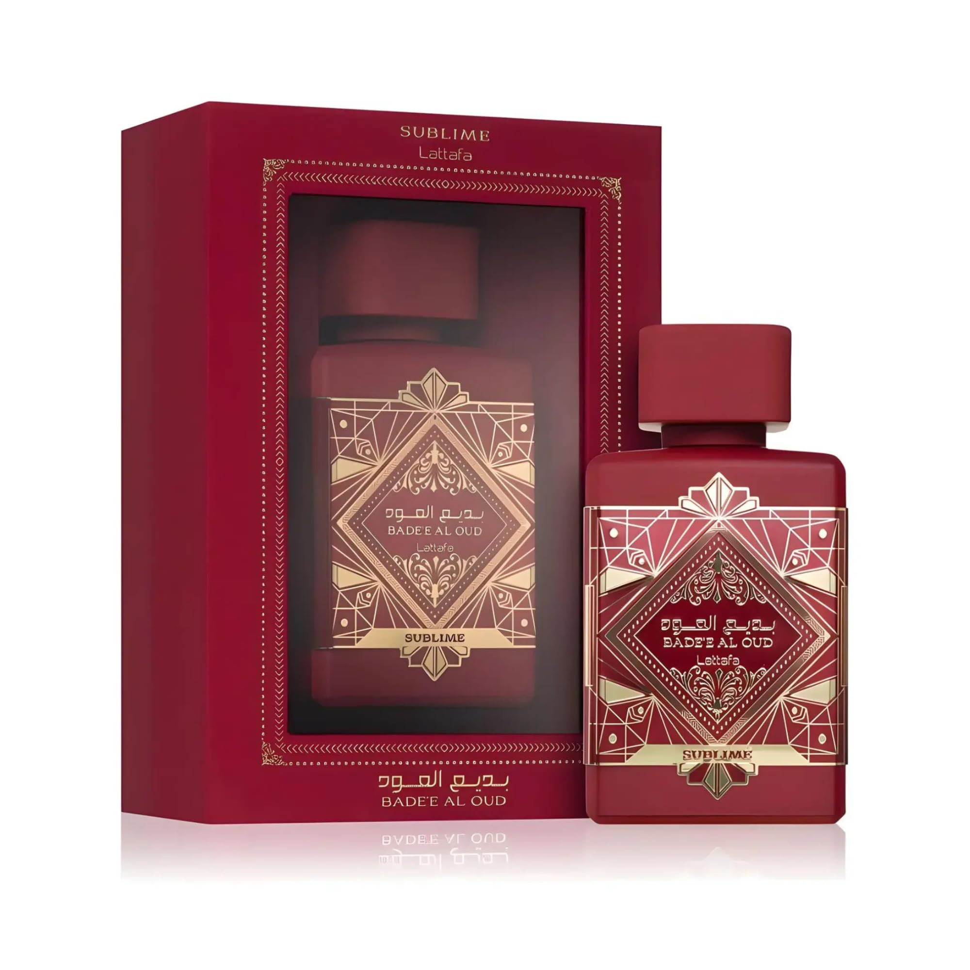 Ard al Zaafaran Trading Lattafa Badee Al Oud Sublime EDP 100ml - Long Lasting Fruity and Aromatic Oudh Perfume for Women and Men - 100ml Unisex Perfume