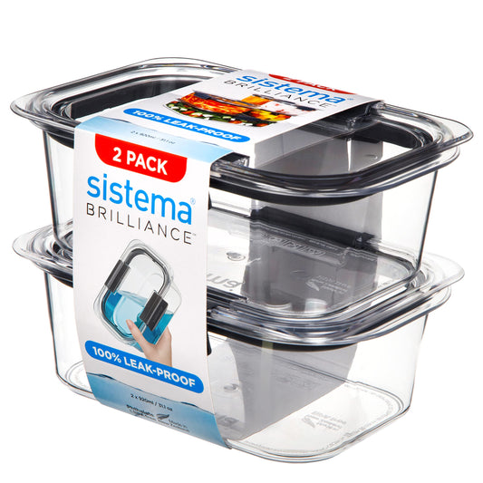 Sistema Brilliance, Clear/Grey, 2 x 920 ml