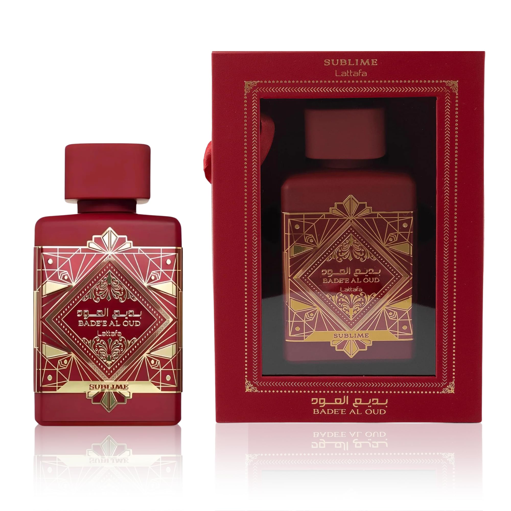 Ard al Zaafaran Trading Lattafa Badee Al Oud Sublime EDP 100ml - Long Lasting Fruity and Aromatic Oudh Perfume for Women and Men - 100ml Unisex Perfume