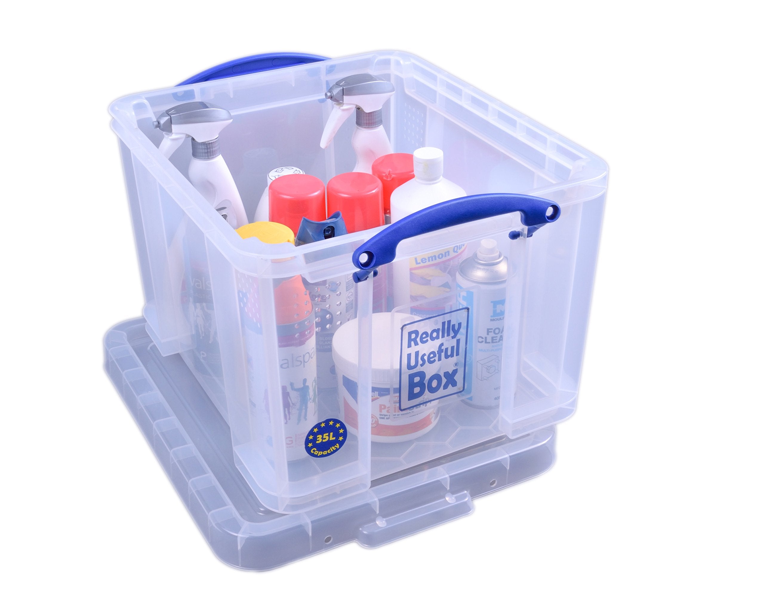 35L Plastic Storage Clear