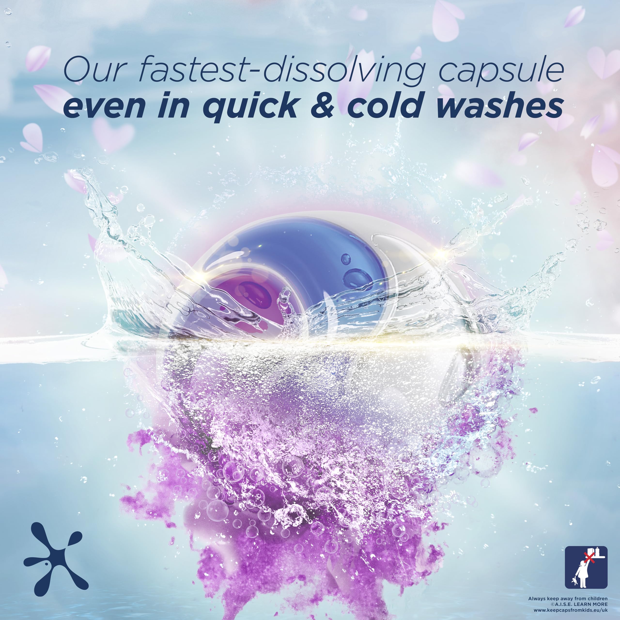 Persil Molly Mae x Pure Heaven Scent Non Bio Washing Capsules our best delicate fragrance laundry capsules gentle next to sensitive skin 99 washes (3x 33)